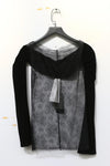 Un Morceau velvet lace split sleeve jacket (two pieces) UM231SZ33
